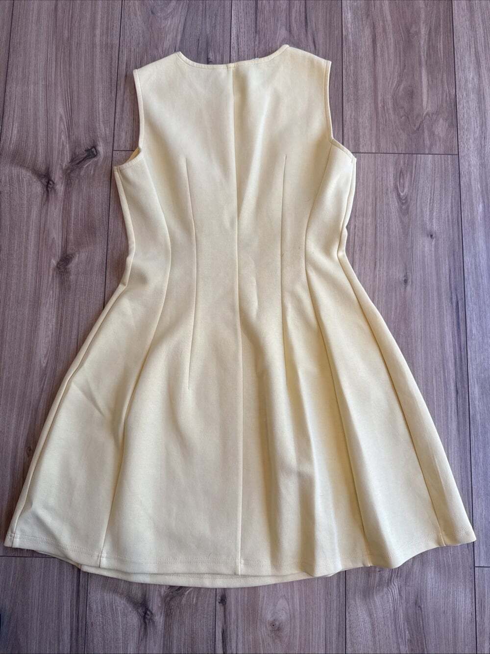 Summer Women Sleeveless A-Line Mini Dress Cocktail Graduation Party Skater Sz Sm - Picture 7 of 8